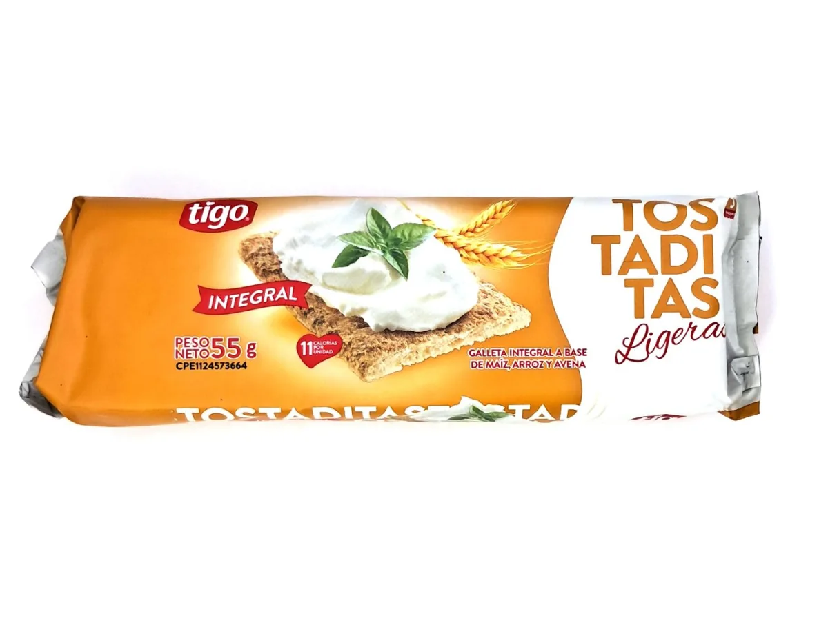 Tostaditas Ligeras Integral 55gr