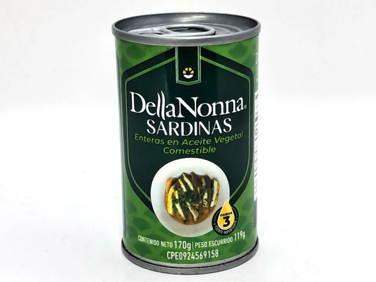 Sardinas de la Nonna Aceite Vegetal 170 Gr
