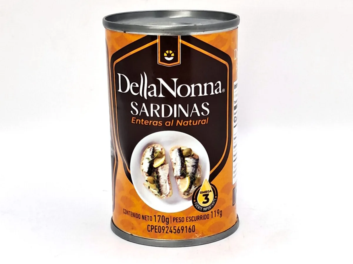 Sardinas de la Nonna Enteras al Natural 170