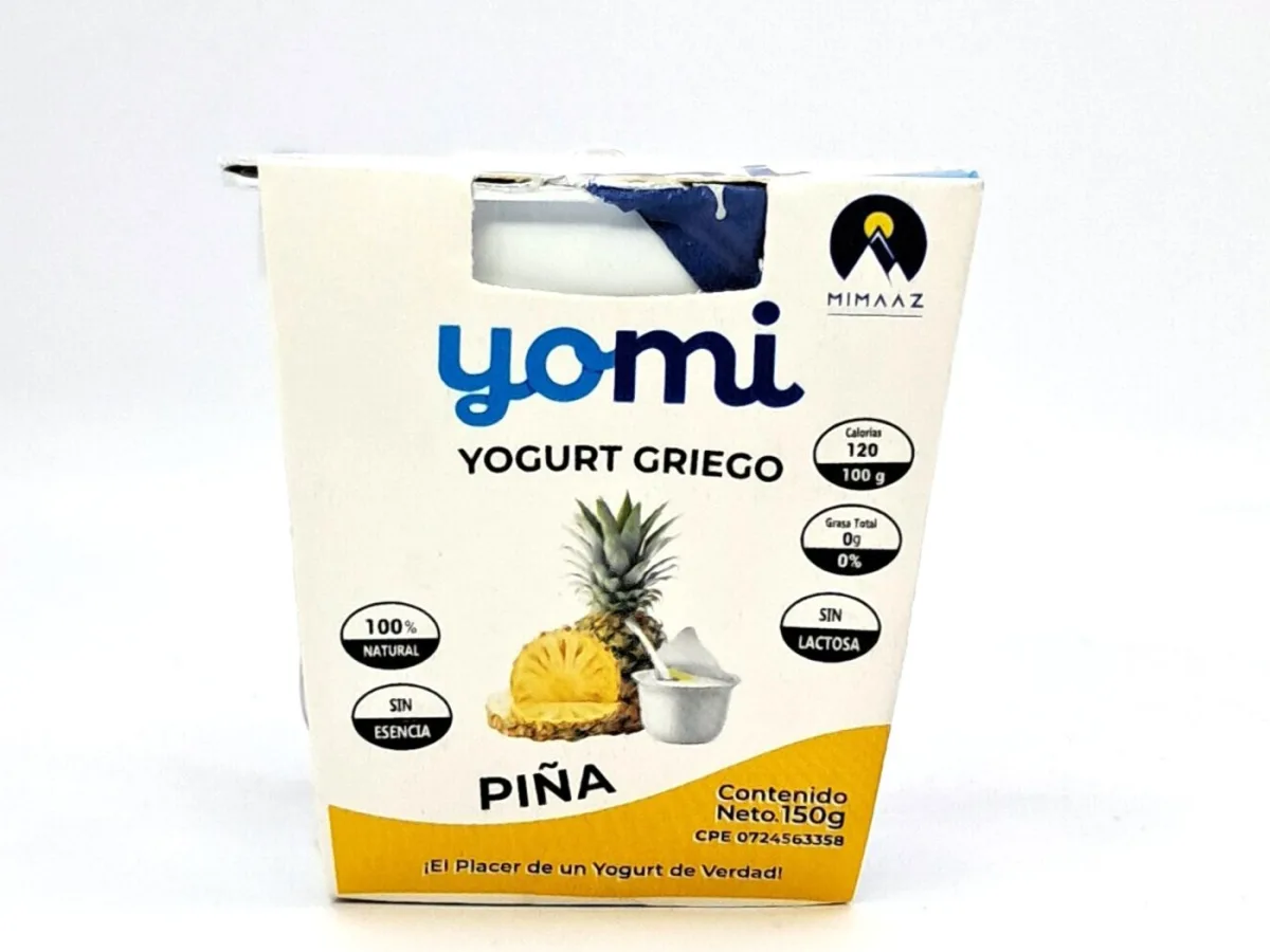 Yogurt Yomi Griego Piña 150 G