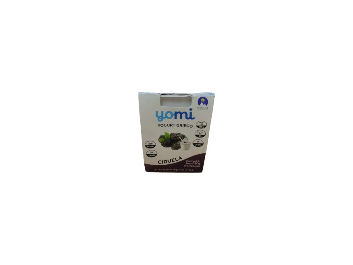 Yogurt Yomi Griego Ciruela 150 G