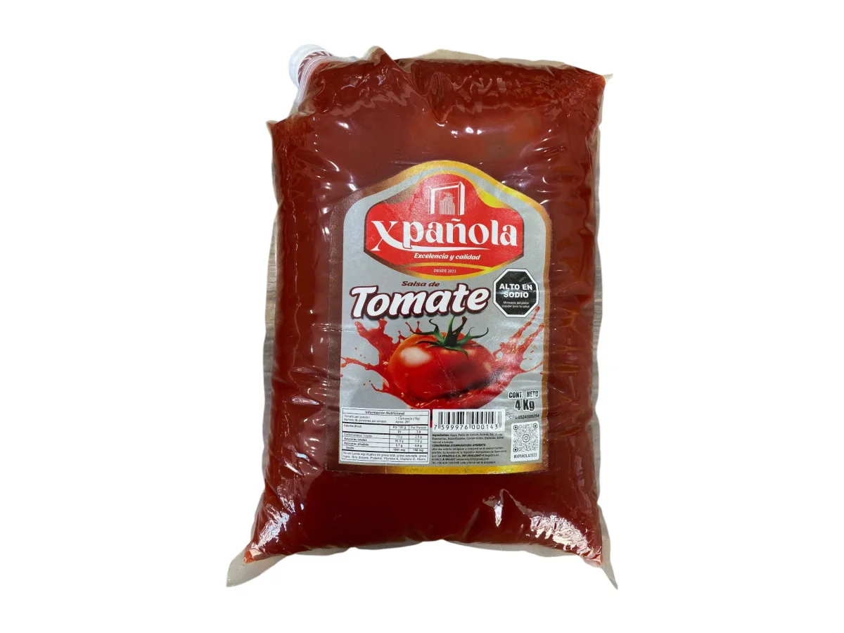 Salsa de Tomate Ketchup Xpañola Premium 3,75kg X Und