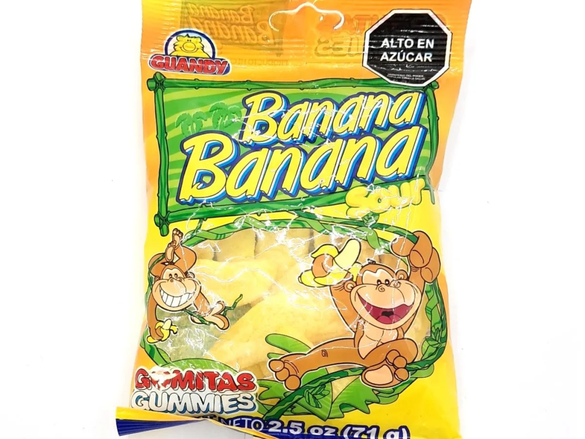 Gomitas Guandy Banana 71gr