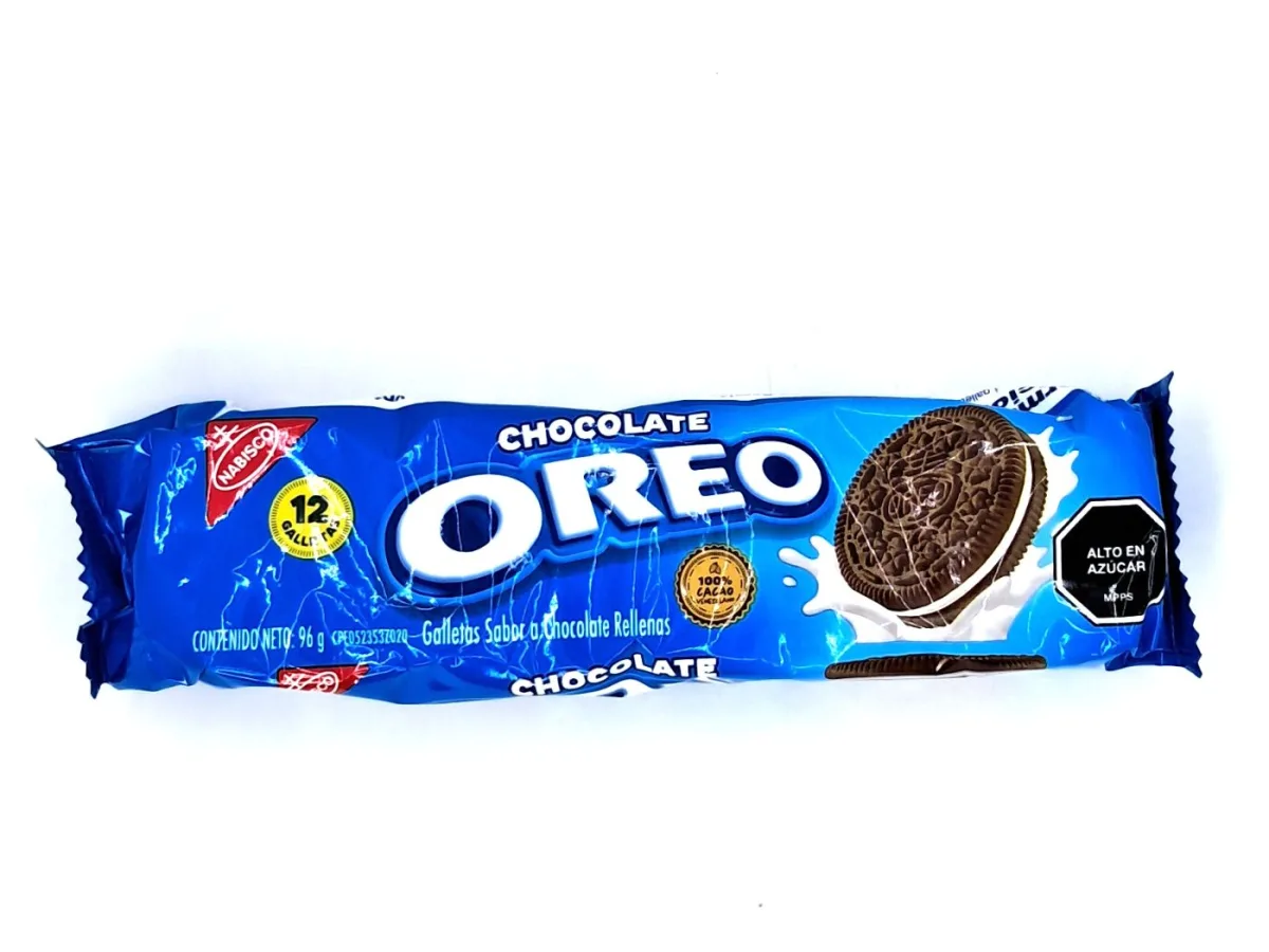 Galleta Oreo Chocolate Tubo 96 Gr