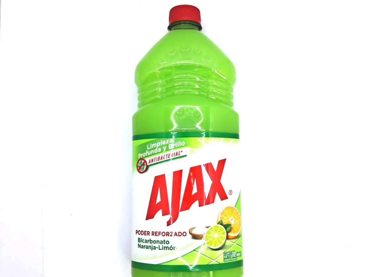 Limpiador Ajax Bicarbonato Naranja Limon 1lts