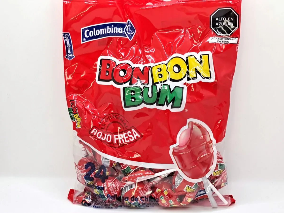Bon Bon Bum Fresa 20gr