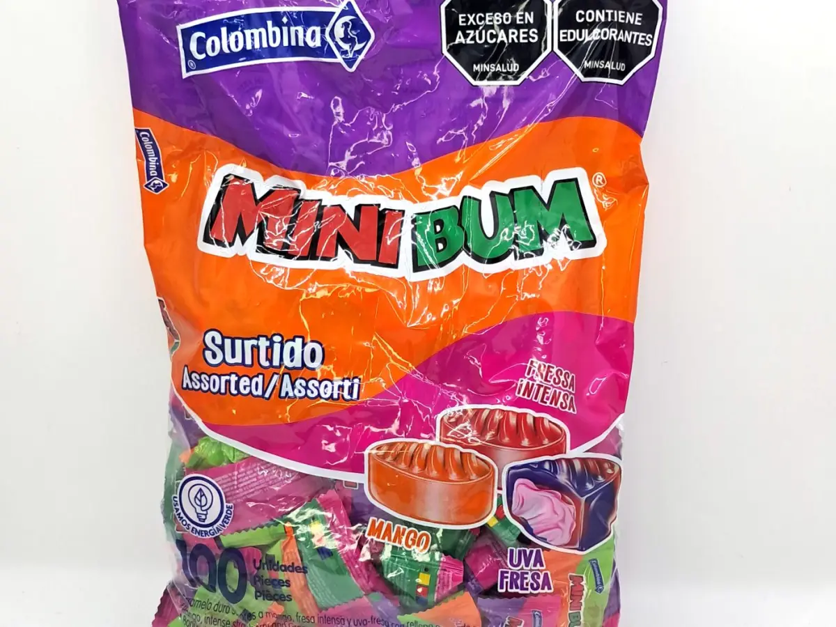 Caramelos Surtidos Mini Bum 100 Und