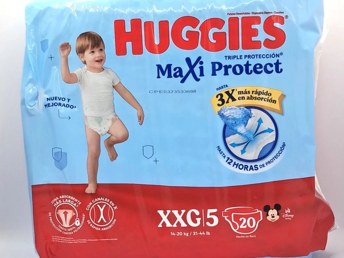 Pañal Huggies Triple Proteccion Talla Xxg