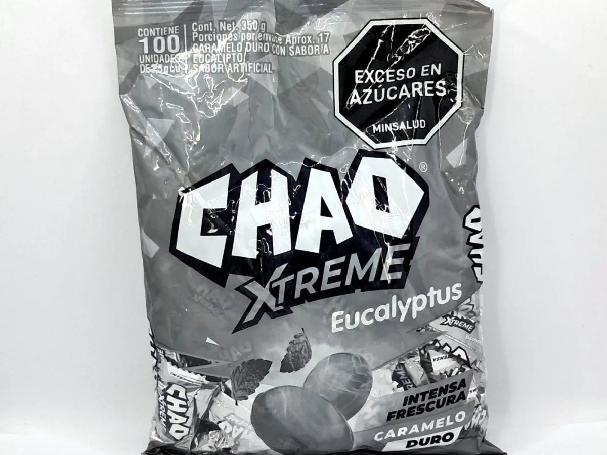 Caramelos Chao Xtreme Eucaliptus X 100unds