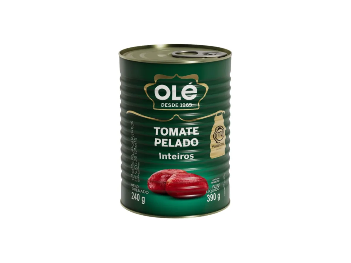 Tomates Pelados Enteros Ole 390grs Lata