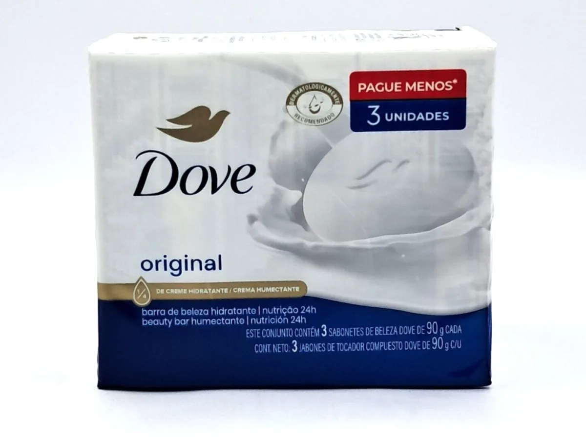 Jabon Dove Original 3pack 90gr