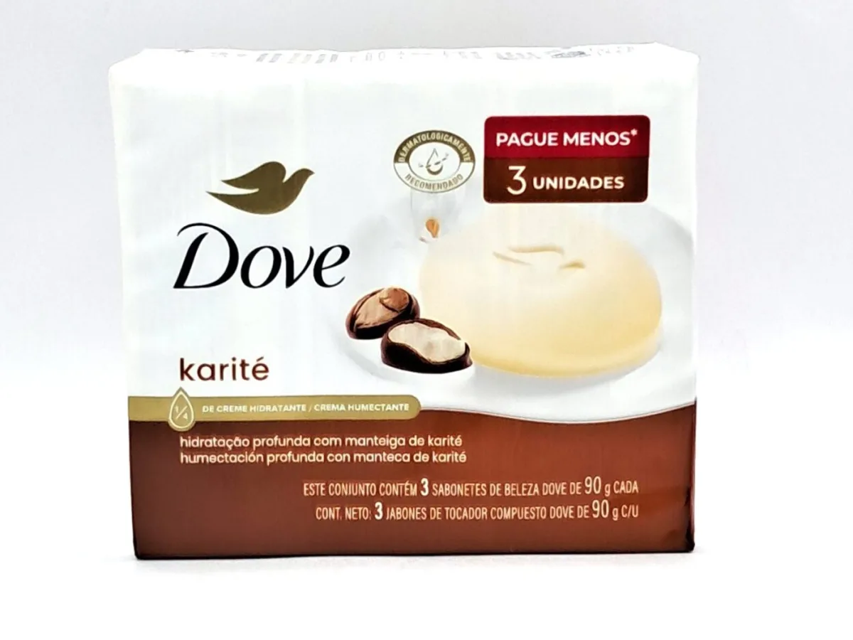 Jabon Dove Karite 3pack 90gr