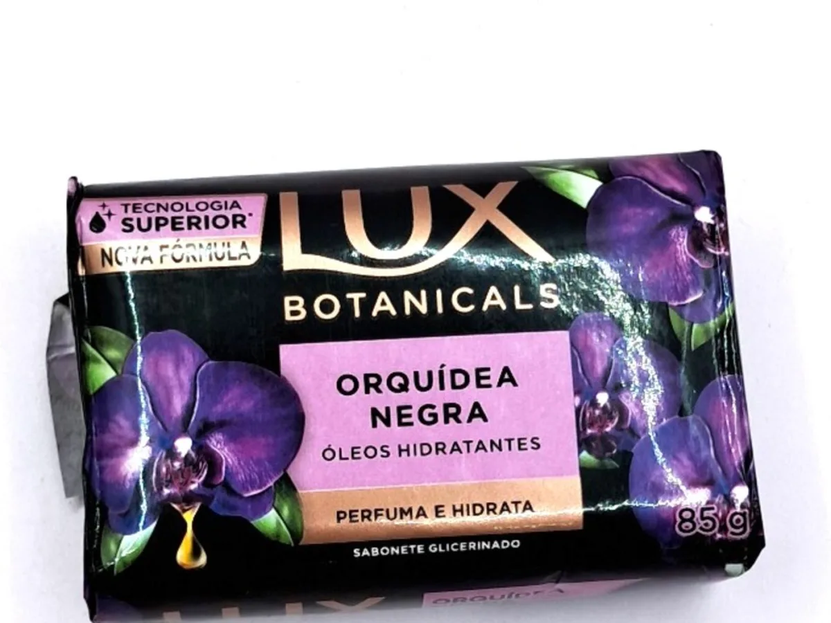 Jabon Barra Lux Orquidea Negra 85g