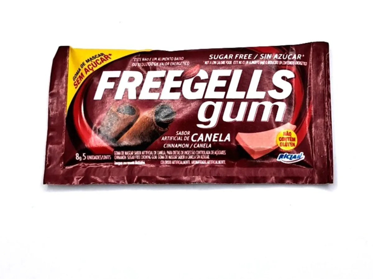 Chicle Freegells Canela