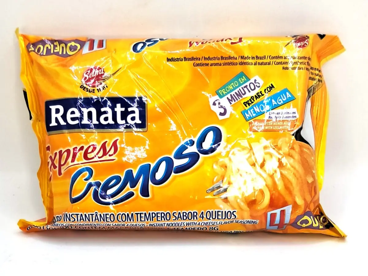 Macarron Instantaneo 4 Queso Fideo Express Renata