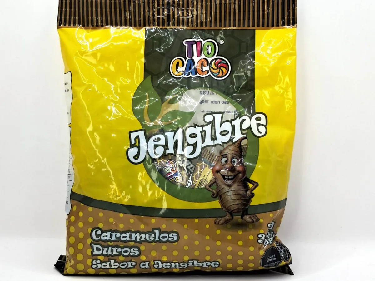 Caramelo Jengibre 190gr 34 Und Tio Caco