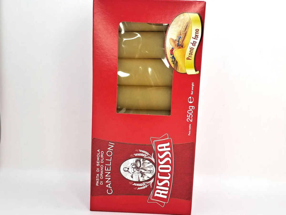 Pasta Canelloni Riscossa Directo al Horno 250g