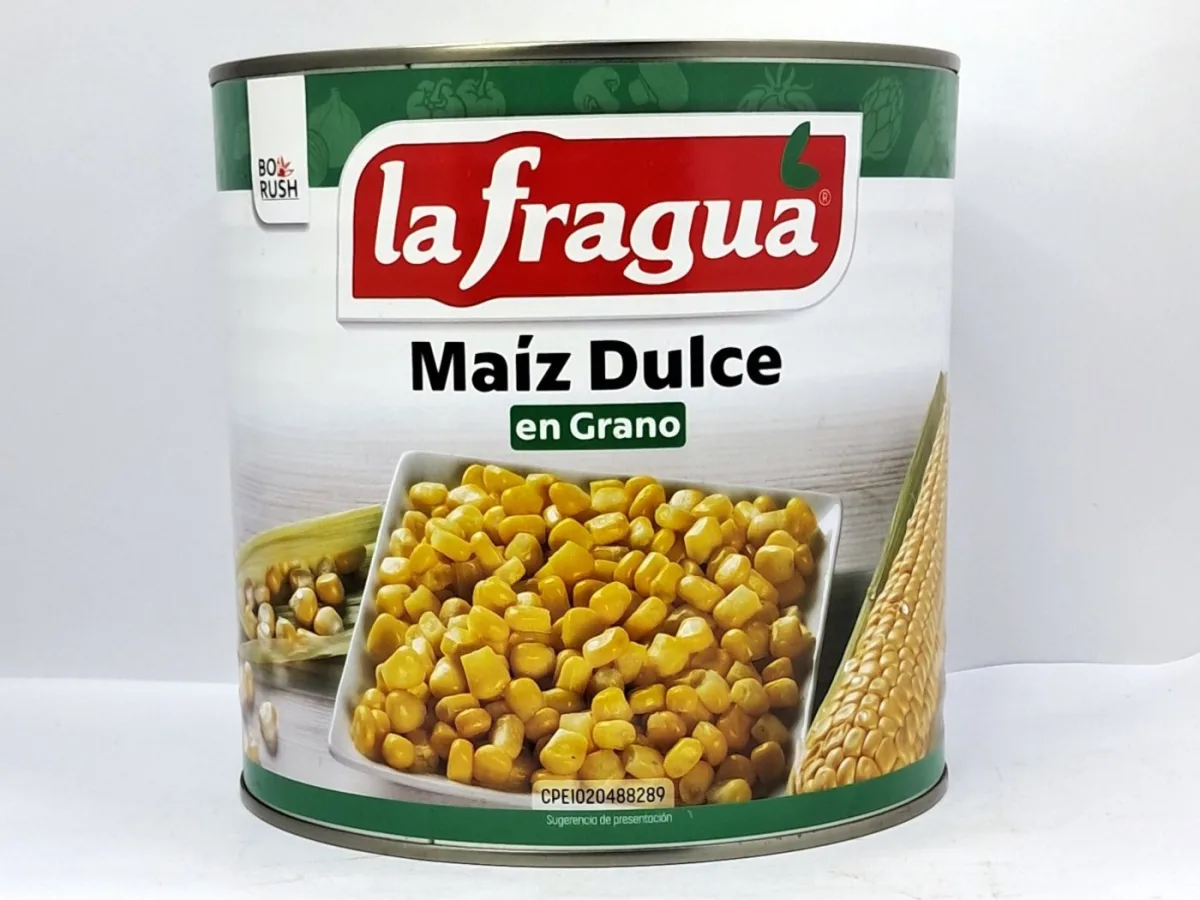 Maiz Dulce en Granos Muy Tierno la Fragua 2.500kg