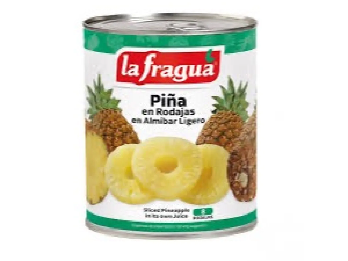 Piña en Rodajas 850 Gr la Fragua