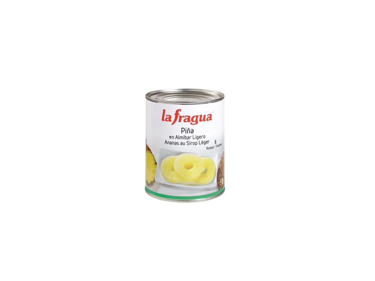 Piña en Rodajas Almibar la Fragua 567gr