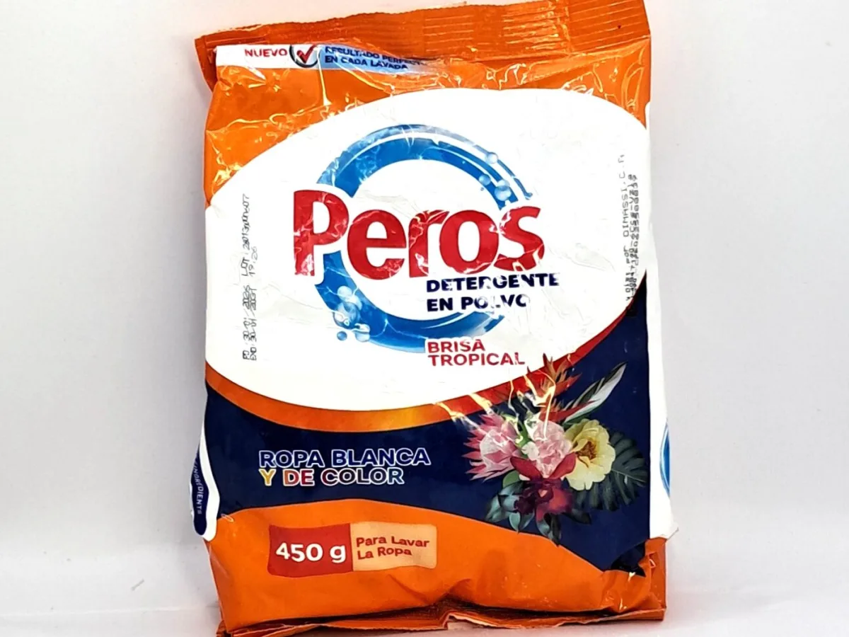 Detregente Peros en Polvo Tropical 450gr