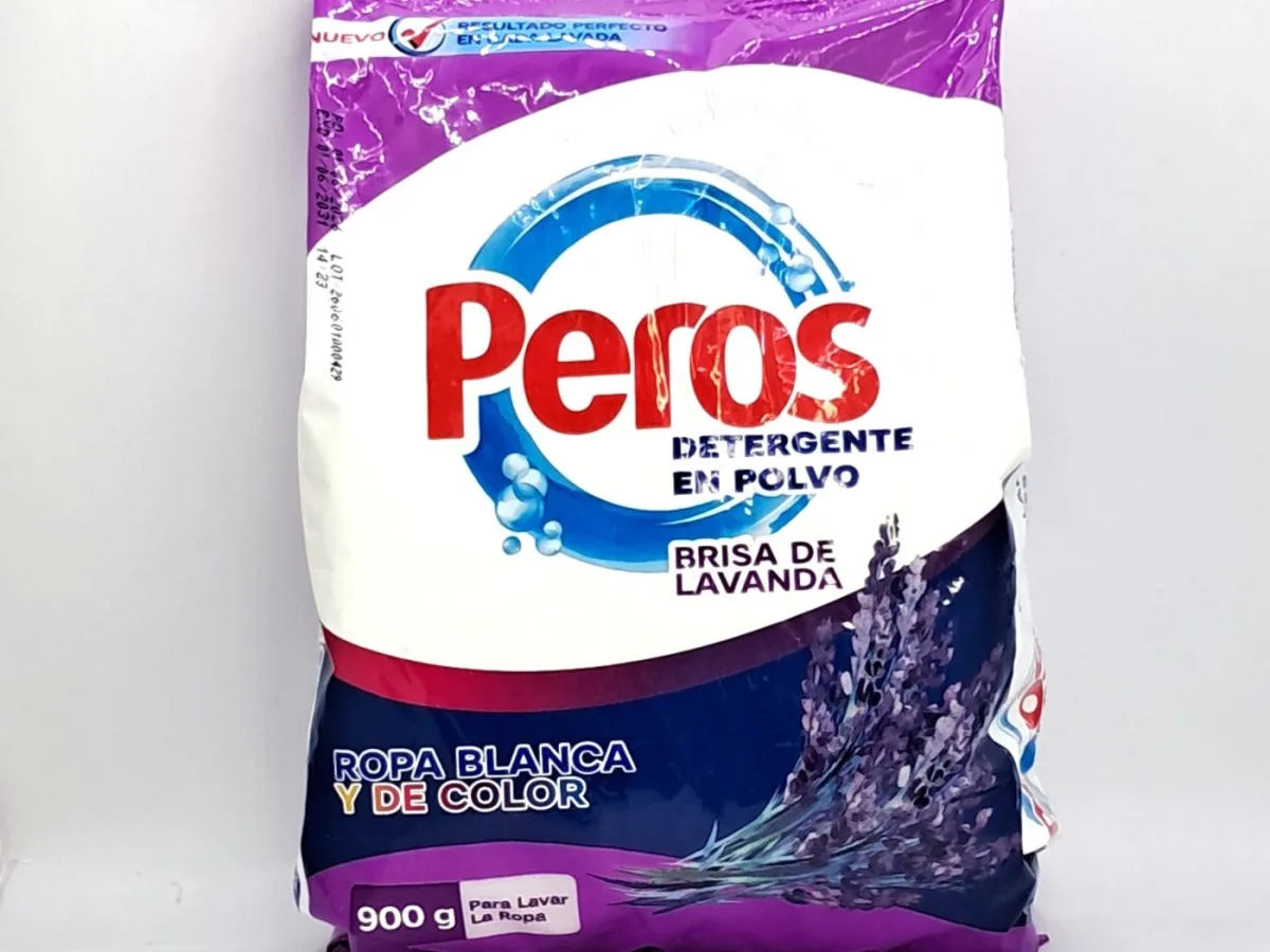 Detergente Peros en Polvo Lavanda 900gr