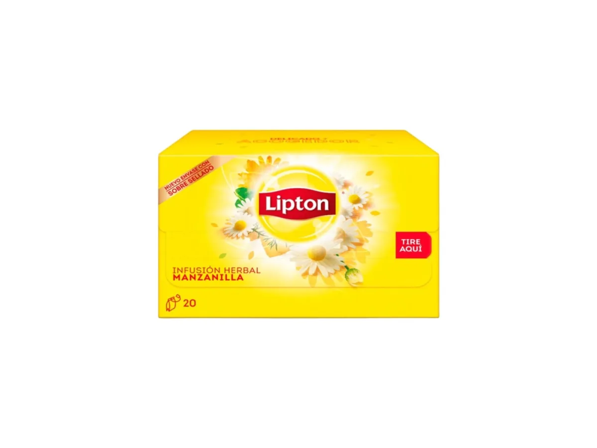 Té Infusion Manzanilla Lipton X 20sobres