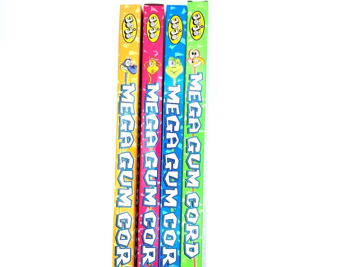 Mega Gum Cord Chicle Acido Und