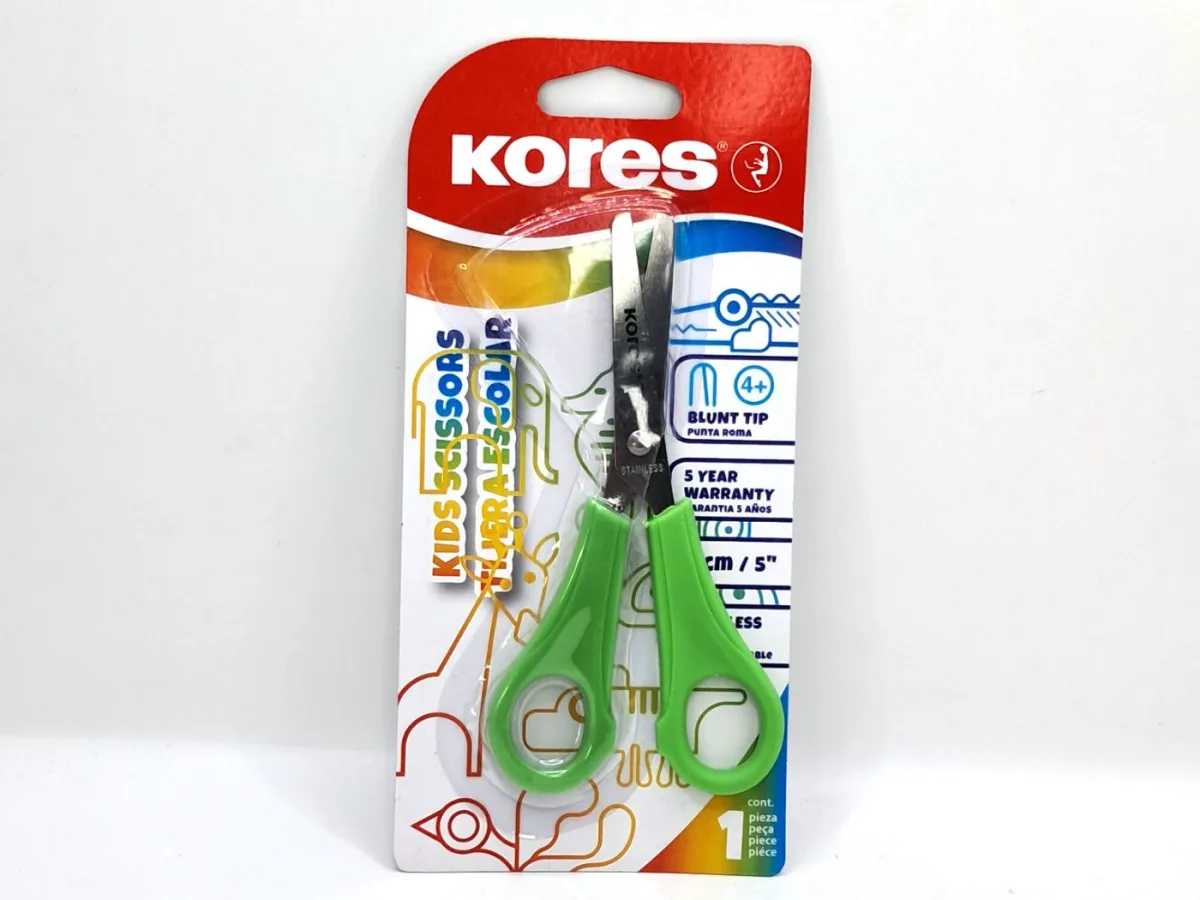 Kores Tijeras Escolar 5 Punta Roma X Und