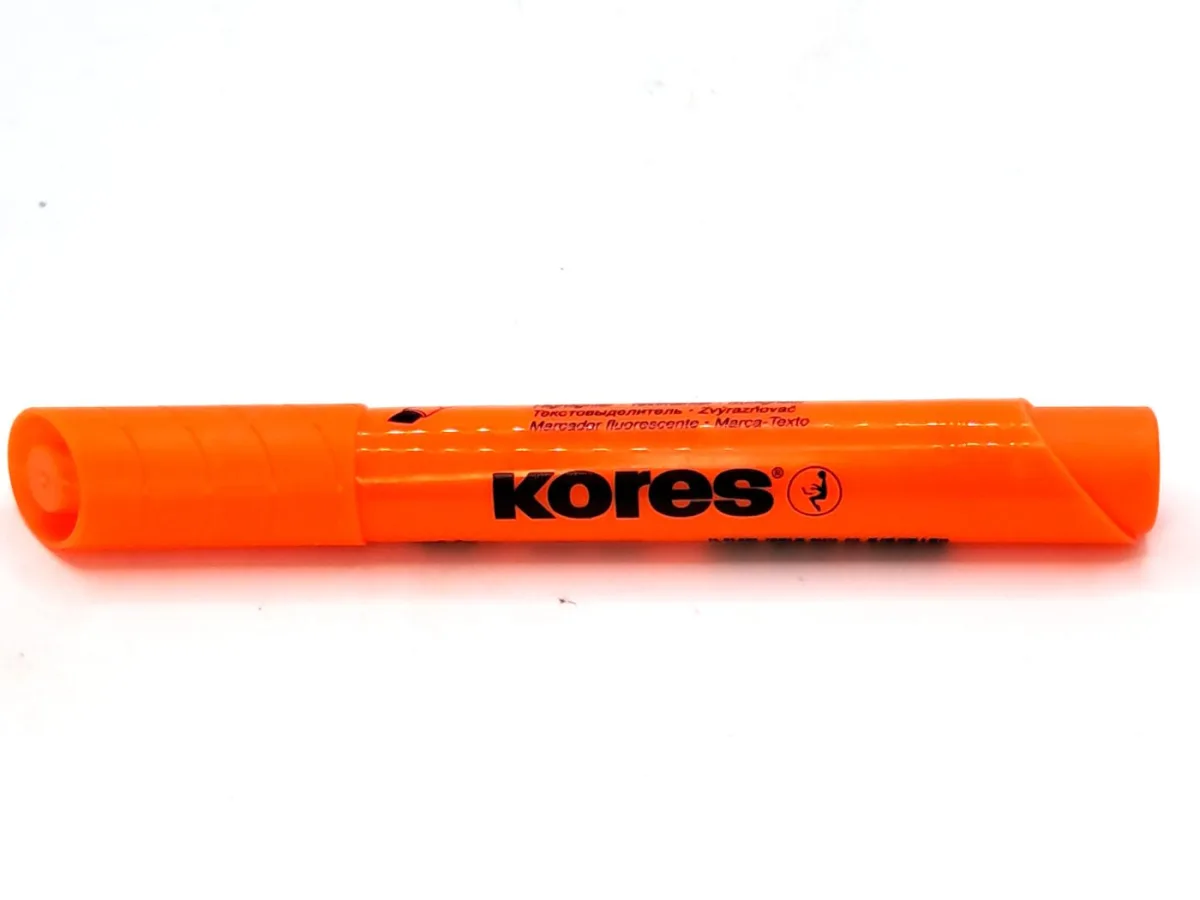 Resaltador Naranja Kores High Liner