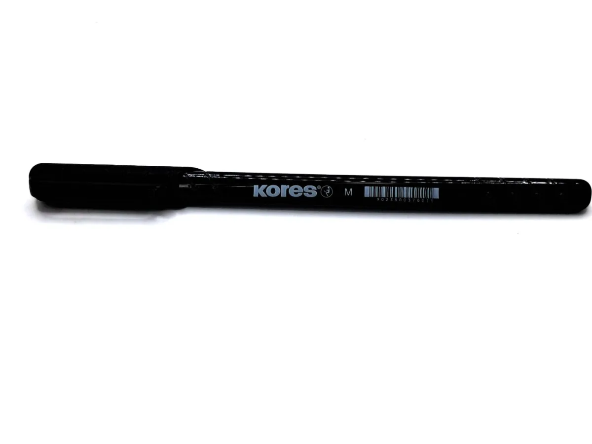Boligrafo K.Pen Negro Kores