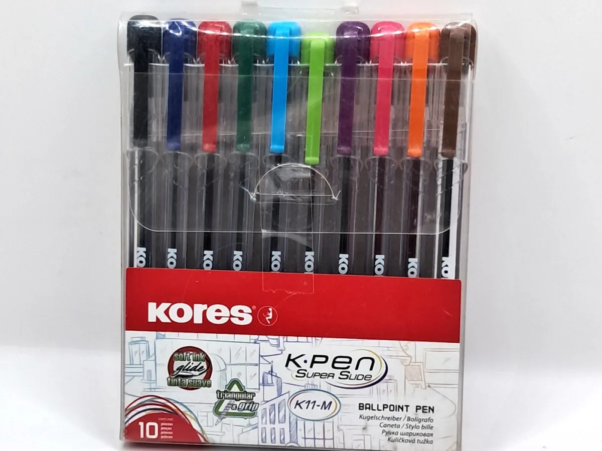 Boligrafos K11 Colores Set X 10unds