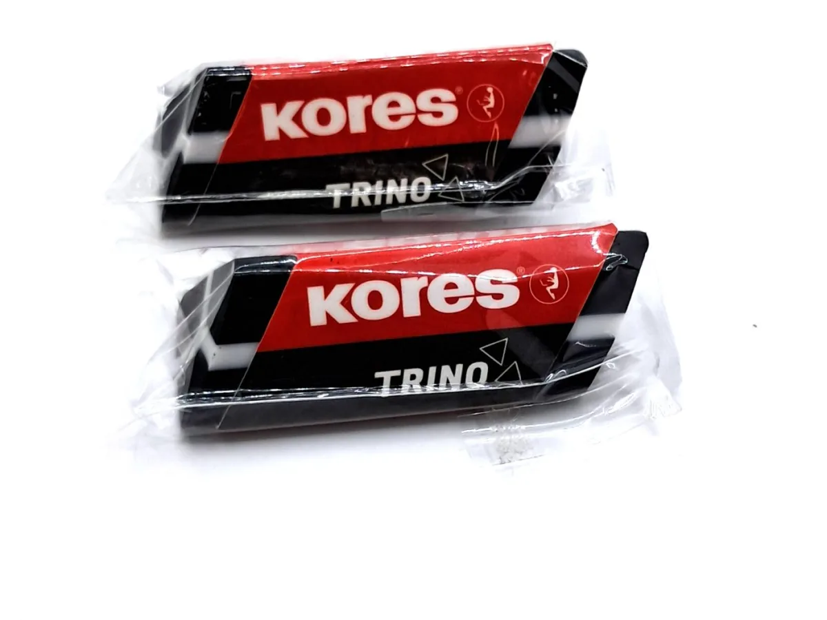Borrador Kores Trino Color Negro